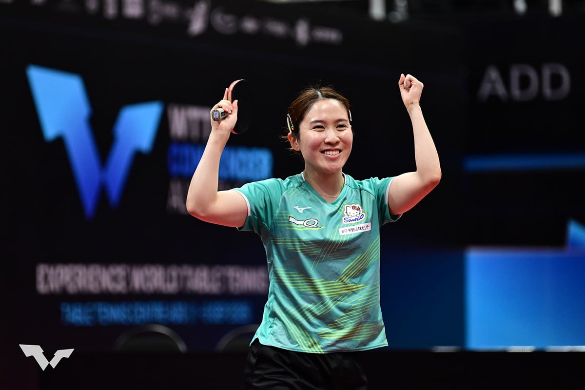 平野美宇が国際大会復活Vで11ランクアップの27位 張本美和3位、早田ひな6位をキープ 上位は変動なし|卓球女子世界ランキング(2026年第37週) 平野美宇が国際大会復活Vで11ランクアップの27位 張本美和3位、早田ひな6位をキープ 上位は変動なし|卓球女子世界ランキング(2026年第37週)