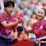 篠塚大登・伊藤美誠がスピード決着で3回戦へ 松島輝空・張本美和は北朝鮮ペアとの“激戦”に粘り勝ち【アジア大会2026卓球混合ダブルス】 篠塚大登・伊藤美誠がスピード決着で3回戦へ 松島輝空・張本美和は北朝鮮ペアとの“激戦”に粘り勝ち【アジア大会2026卓球混合ダブルス】