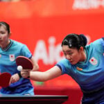 張本美和、早田ひなの“みわひな”ペアが圧勝で中国ペアとの頂上決戦へ　60年ぶり金メダル懸けて王曼昱・蒯曼組と激突【アジア大会2026卓球】