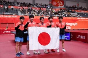 卓球日本男子の60年ぶり金奪取に中国メディアも評価「世界レベルでも最大のライバル」　露呈した自国の課題に言及「弱点を浮き彫りに」