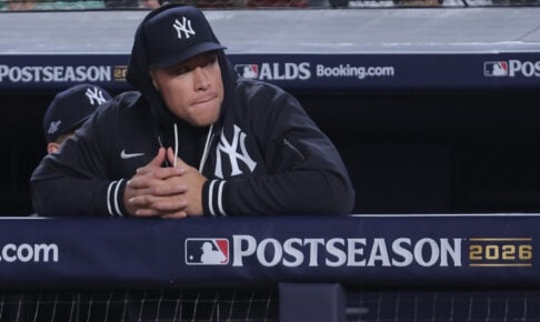【MLB】ジャッジ復帰まで耐えきれず……ヤンキースがレイズに屈辱の3連敗で地区シリーズ敗退　「観客の妨害」でボルピーの同点2ランが幻に