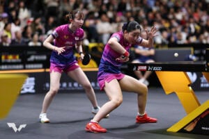張本美和、早田ひな組、中国最強ペアから1ゲーム奪取も敗戦　“みわひな”ペアはアジア大会の雪辱ならず準優勝【チャイナスマッシュ2026】