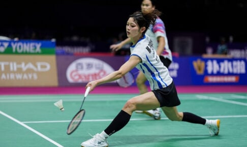 中国ペアと接戦演じるも……渡辺勇大・田口真彩組、ラウンド16で散る　宮崎友花は準々決勝で無念の負傷棄権【バドミントン】