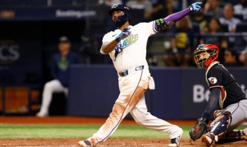 【MLB】レイズが6年ぶりのワールドシリーズ進出　今季42本塁打カミネロ、ポストシーズン初アーチがダメ押し弾
