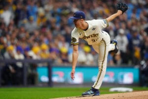 【MLB】「WS史上最速103.5マイル」ミジオロウスキー、初の大舞台で5回1失点の快投劇　フォーシーム全48球中40球が100マイル超え
