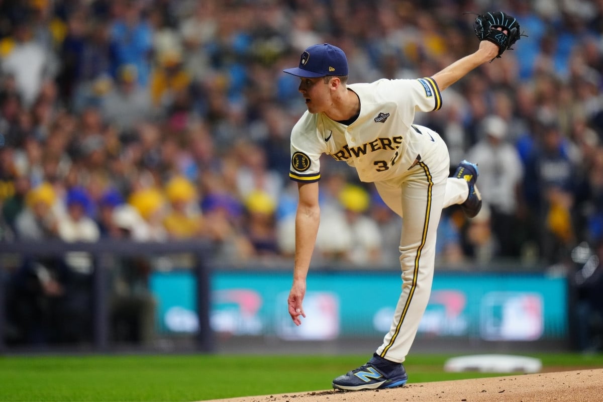 【MLB】「WS史上最速103.5マイル」ミジオロウスキー、初の大舞台で5回1失点の快投劇 フォーシーム全48球中40球が100マイル超え 【MLB】「WS史上最速103.5マイル」ミジオロウスキー、初の大舞台で5回1失点の快投劇 フォーシーム全48球中40球が100マイル超え