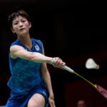 フランスOPで負傷棄権した宮崎友花「前髪ぱっつん」で元気な姿 リーグ開幕戦を控えて秋田入り、なまはげと記念写真も【バドミントン】 フランスOPで負傷棄権した宮崎友花「前髪ぱっつん」で元気な姿 リーグ開幕戦を控えて秋田入り、なまはげと記念写真も【バドミントン】