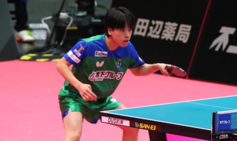 首位KM東京を支える分厚い選手層　単複勝利の篠塚大登は「怪我もなく良い状態」　倉嶋監督も成長に太鼓判【Tリーグ】