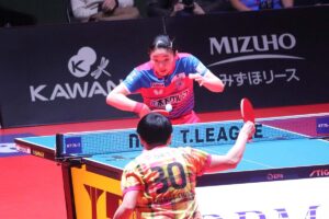張本美和が悔やんだ“9－9”からの攻防　アジアカップから強行出場も敗戦　台湾エースの鄭怡静は「バランスのよくて強い選手」【Tリーグ】