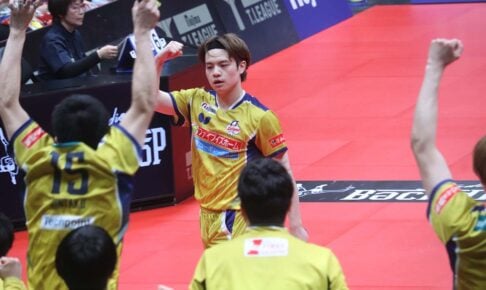 「この場所を目指してきた」宇田幸矢、T.T彩たまをけん引で優勝に導く　プレーオフで躍動、見据える世界トップへの道「20位以内には入りたい」【Tリーグ】