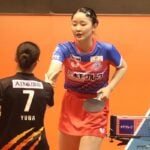 張本美和、シングルス“10戦全勝”達成に「すごくうれしい」　全日本女王で殻を破った17歳エースが意気込み【Tリーグ】