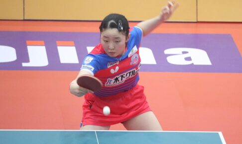 「勝ちたい気持ちはありますけど……」張本美和、“負けないエース”が貫く信念　カットマン撃破の17歳は「その目標に向かって」【Tリーグ】