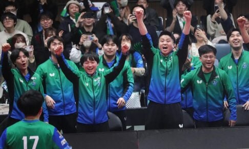 「挫折も味わった」KM東京を復権に導いた“指揮官の一手”　台湾エースが2点起用でMVP、2年ぶりの戴冠を支えた最適解【Tリーグ】