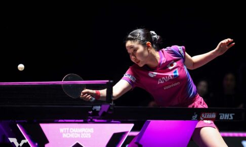 張本美和、世界2位の王曼昱と激闘も中国超えならず　フルゲームで敗れ16強で終戦、2大会連続のメダルは逃す【ITTF男女ワールドカップ】