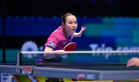 伊藤美誠、世界2位・王曼昱にストレート負けでベスト8進出ならず　2大会連続のメダル狙うも16強で終戦【ITTF男女ワールドカップ】