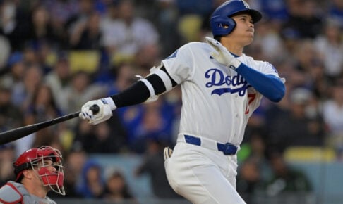 【MLB】「大谷翔平／今日の打席結果ハイライト」“2試合連発”10号アーチ含む3安打、猛打賞でドジャース6連勝【5月30日フィリーズ戦】