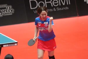 平野美宇、19歳との“日韓対決”で2－0リードから逆転負け 金娜英