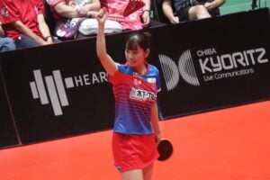 長﨑美柚 、躍進のサウスポーが逆転勝利につなげた“渋さ”　個人契約締結のKA神奈川は「自分を大切にしてくれるチーム」【Tリーグ】