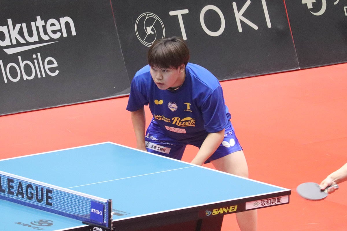 松島輝空が新天地・岡山デビューで単複2点起用 張本智和が4番手、Wエース軸に昨季王者・KM東京に挑む【Tリーグ】 松島輝空が新天地・岡山デビューで単複2点起用 張本智和が4番手、Wエース軸に昨季王者・KM東京に挑む【Tリーグ】