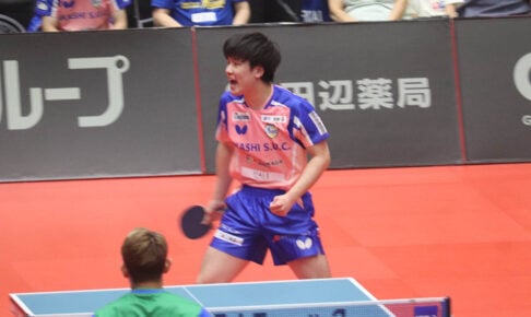 張本智和が語った“ダブルエース”への考え「僕たちはお互いが……」　後輩・松島輝空の台頭も刺激に「言い合える実力同士」【Tリーグ】