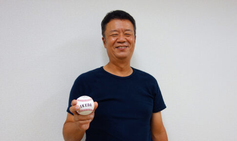 池田高校で「恐怖の9番打者」として活躍した山口博史さん（写真：編集部）