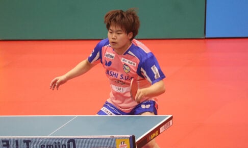 松島輝空、連勝に導いた左のエースは「新しい環境で勝ちたい気持ちが強い」　共闘の右のエース・張本智和は「心強い存在」【Tリーグ】