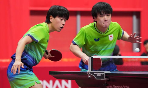 【アジア大会2026卓球】男子ダブルス準決勝｜リアルタイム速報・途中スコア・試合結果　張本智和・篠塚大登が中国撃破で44年ぶり決勝進出＆金王手