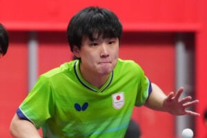 張本智和、イランの技巧派サウスポーに驚異の粘りも金星献上　3冠狙った男子エースがシングルスは8強終戦【アジア大会2026】