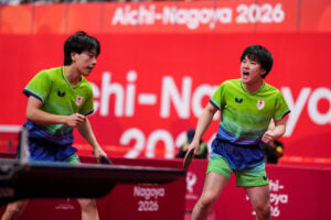 【アジア大会2026卓球】男子ダブルス決勝｜リアルタイム速報・途中スコア・試合結果　張本智和・篠塚大登組が中国勢連破で44年ぶり金なるか