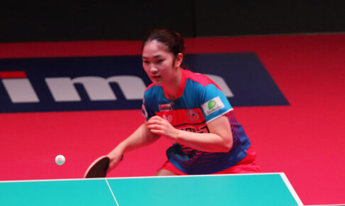木原美悠、“10歳Tリーガー”松島美空は「サーブがうまくてびっくり」　次戦にも意気込み「8連勝につなげていける」