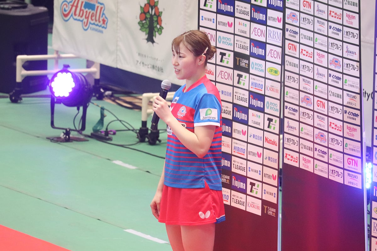 KA神奈川、岡田琴菜が連敗ストップに「素直にうれしい」 主将が口にする再加入の盟友・長﨑美柚への信頼「ありがたい存在」【Tリーグ】 KA神奈川、岡田琴菜が連敗ストップに「素直にうれしい」 主将が口にする再加入の盟友・長﨑美柚への信頼「ありがたい存在」【Tリーグ】