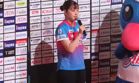 23歳・長﨑美柚が放つ“潤滑油”としての存在感　「60-60」達成のサウスポーが見据える高み「一つずつ階段を登っていく」【Tリーグ】